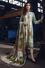 2628-PISTACHIO DIGITAL PRINTED LINEN UNSTITCHED