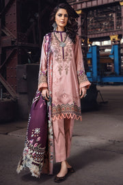 2629-SALMON DIGITAL PRINTED LINEN UNSTITCHED