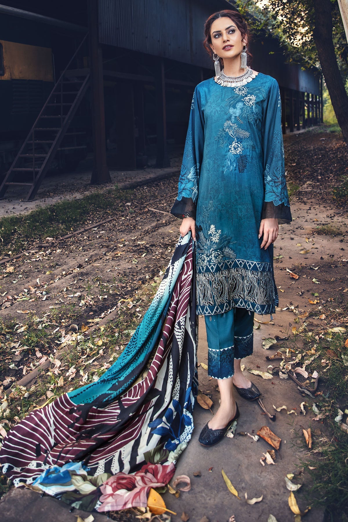 2567-AEGEAN DIGITAL PRINTED LINEN UNSTITCHED