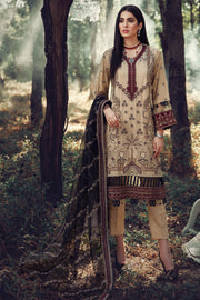 2700-AREZU EMBROIDERED LINEN UNSTITCHED