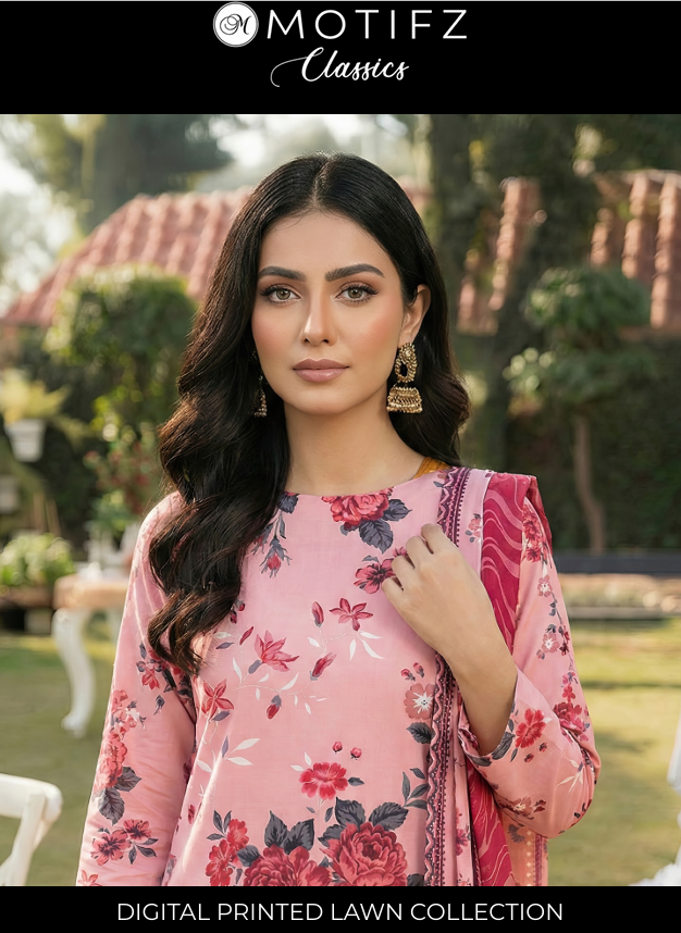 26- CLASSICS - DIGITAL PRINTED LAWN COLLECTIO BY MOTIFZ