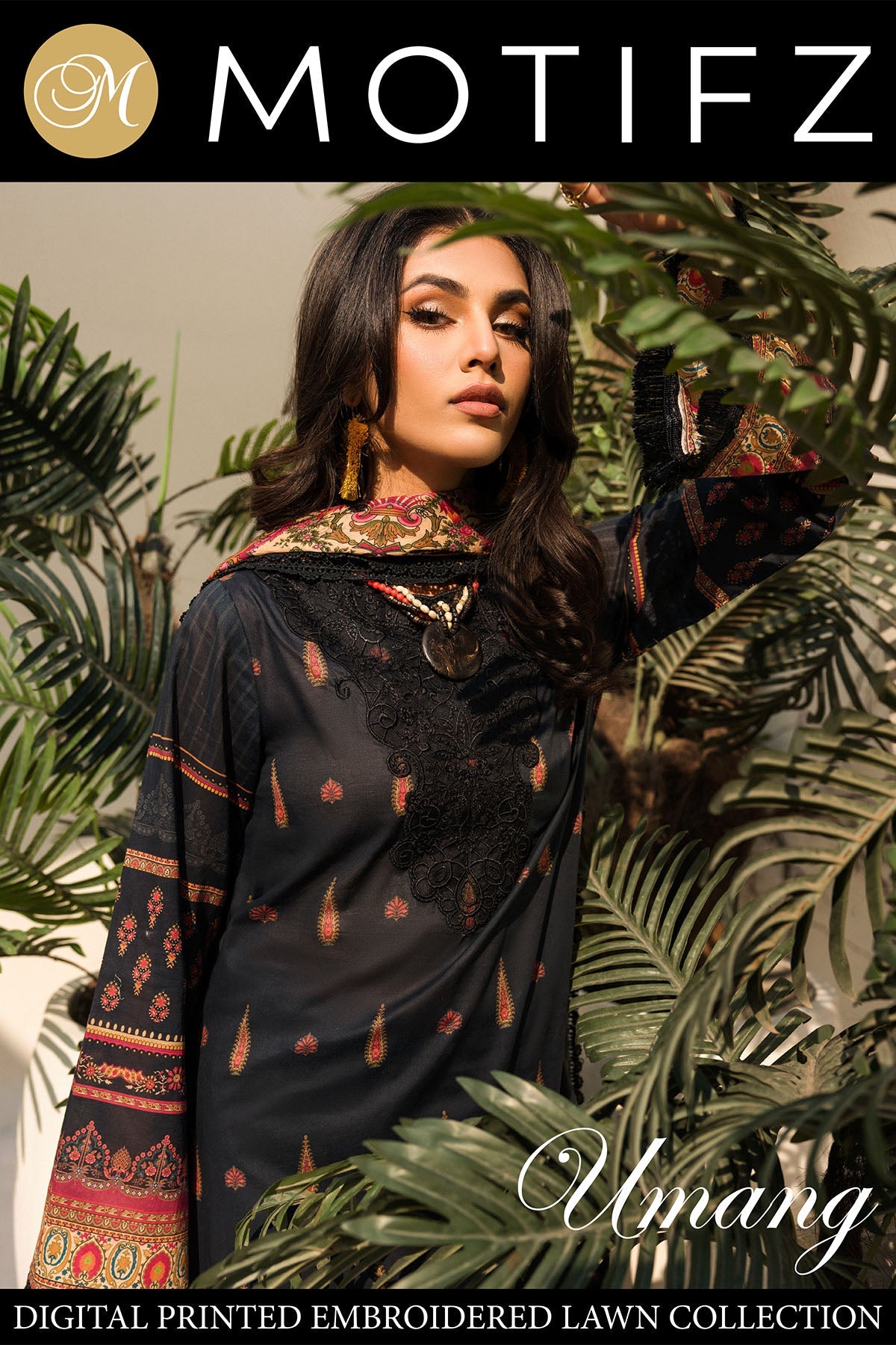2024 UMANG BY MOTIFZ DIGITAL PRINTED EMBROIDERED LAWN VOL 1