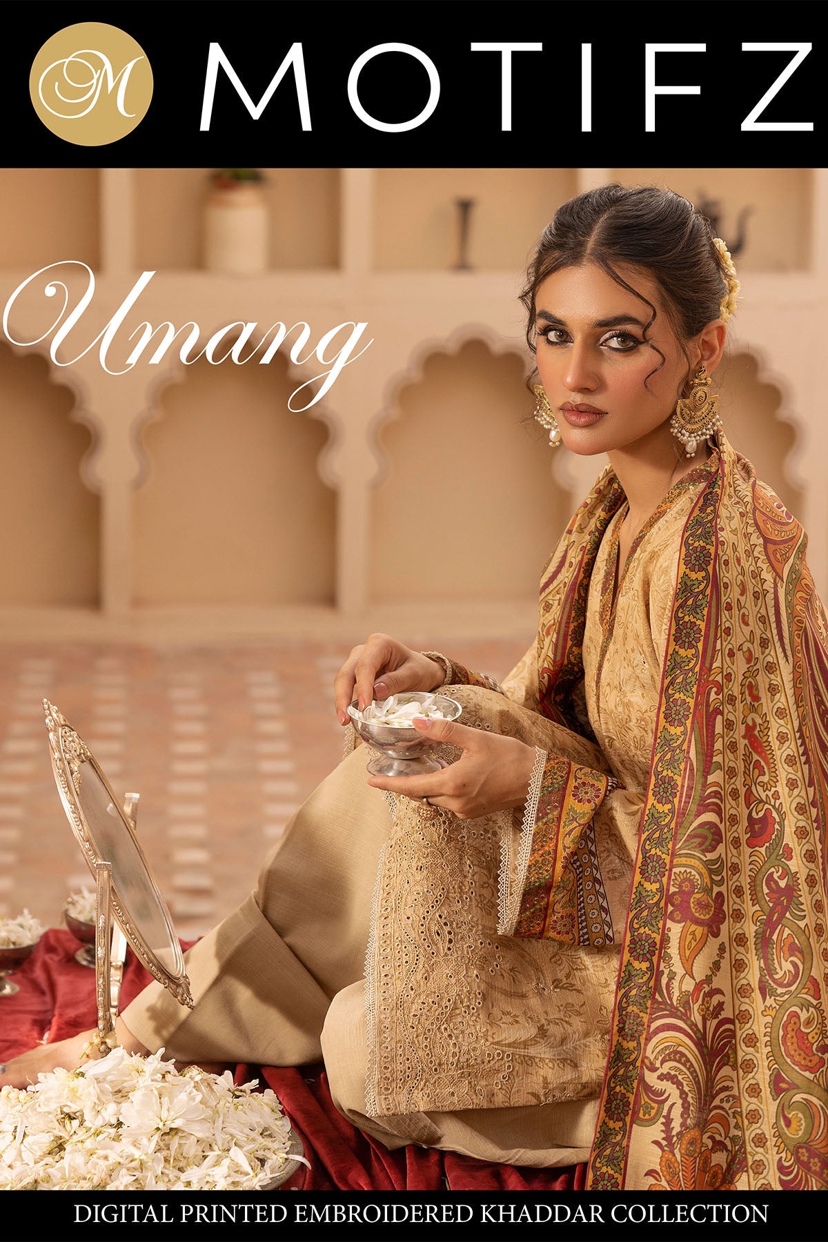 2024 UMANG BY MOTIFZ DIGITAL PRINTED EMBROIDERED KHADDAR VOL 2
