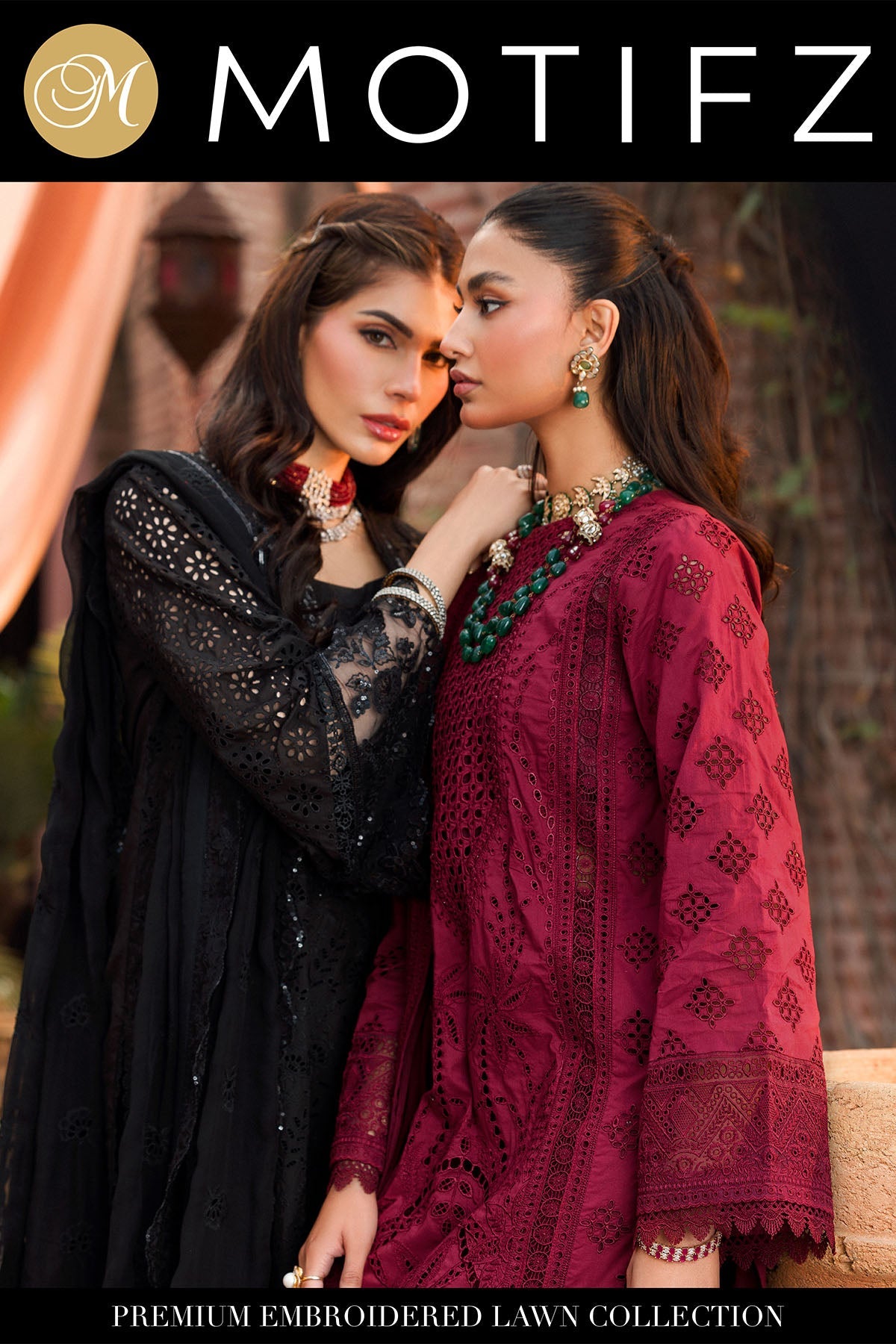 2024 MOTIFZ PREMIUM EMBROIDERED LAWN VOL 2
