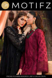 2024 MOTIFZ PREMIUM EMBROIDERED LAWN VOL 2