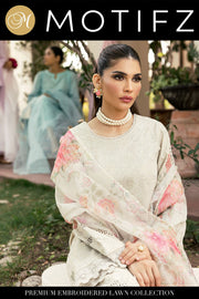 2024 MOTIFZ PREMIUM EMBROIDERED LAWN VOL 3