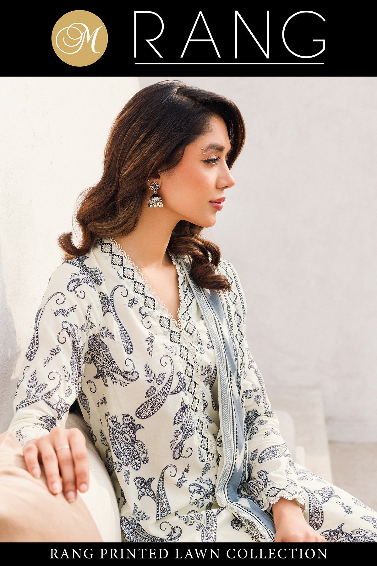 2024 RANG BY MOTIFZ DIGITAL PRINTED LAWN VOL 1