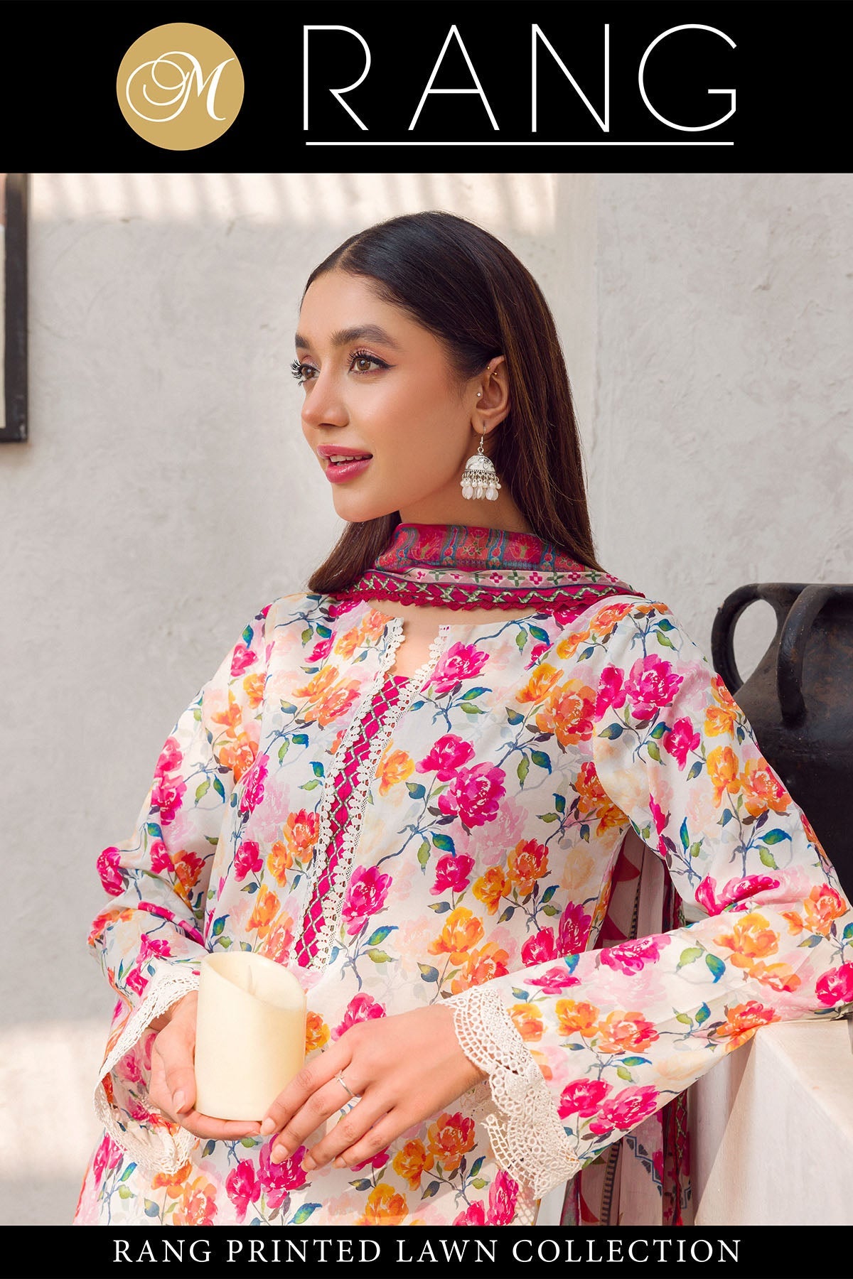 2024 RANG BY MOTIFZ DIGITAL PRINTED LAWN VOL 3