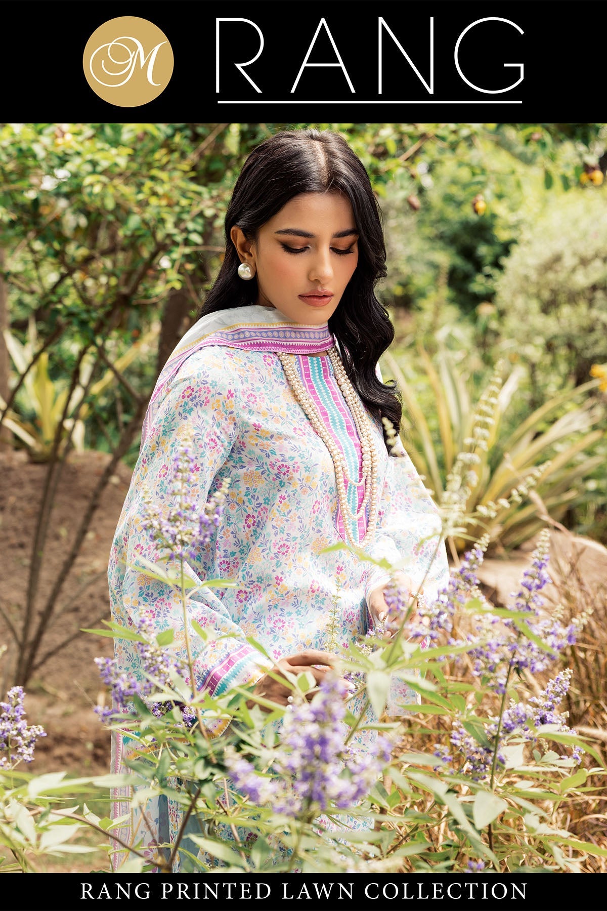 2024 RANG BY MOTIFZ DIGITAL PRINTED LAWN VOL 5