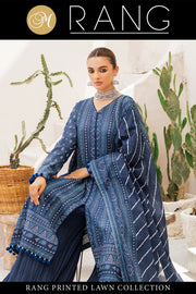 2024 RANG BY MOTIFZ DIGITAL PRINTED LAWN VOL 6