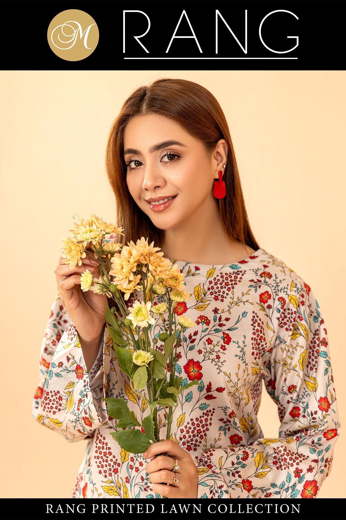 2024 RANG BY MOTIFZ DIGITAL PRINTED LAWN VOL 7