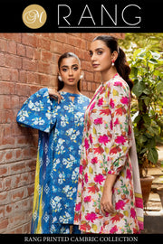2024 RANG BY MOTIFZ DIGITAL PRINTED LAWN VOL 9