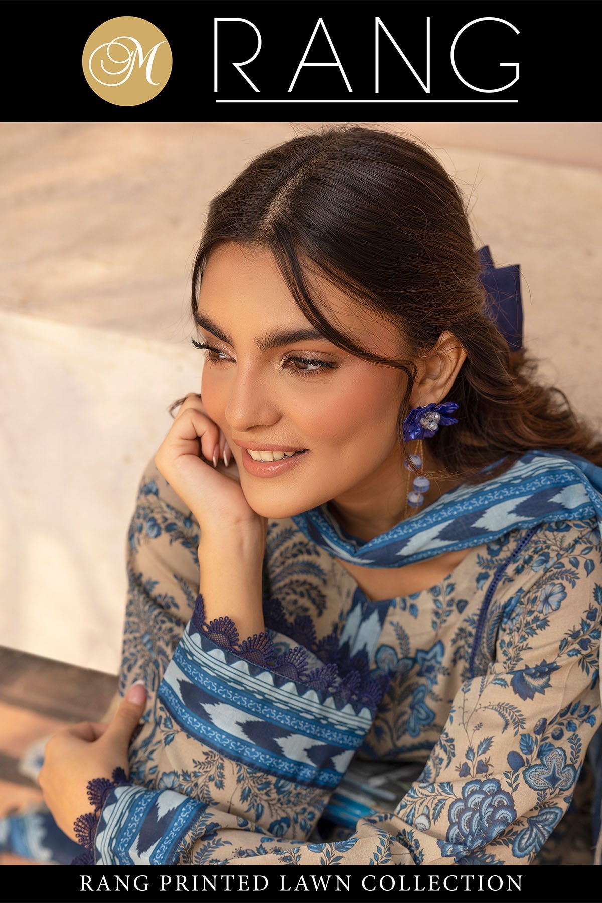 2025 RANG BY MOTIFZ DIGITAL PRINTED LAWN VOL 2