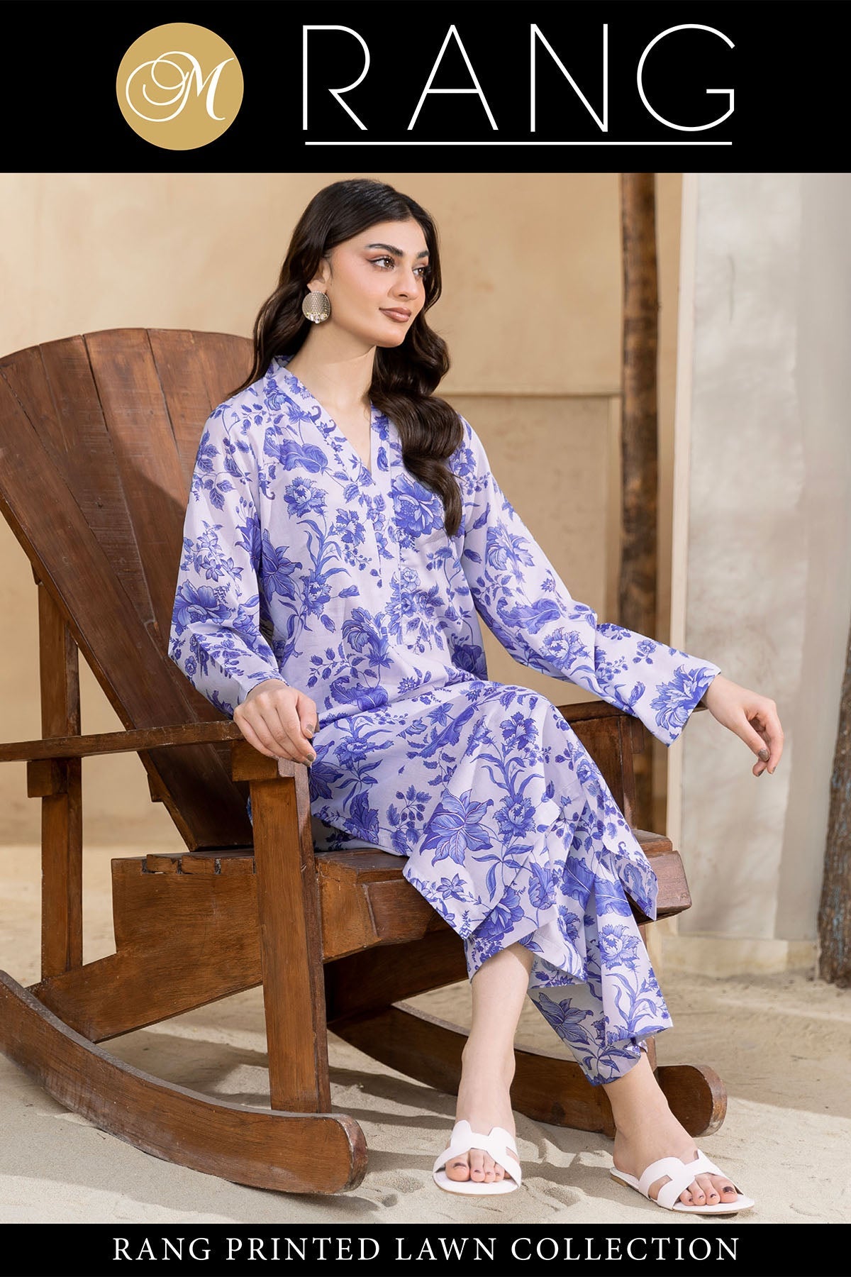 2025 RANG BY MOTIFZ DIGITAL PRINTED LAWN VOL 5