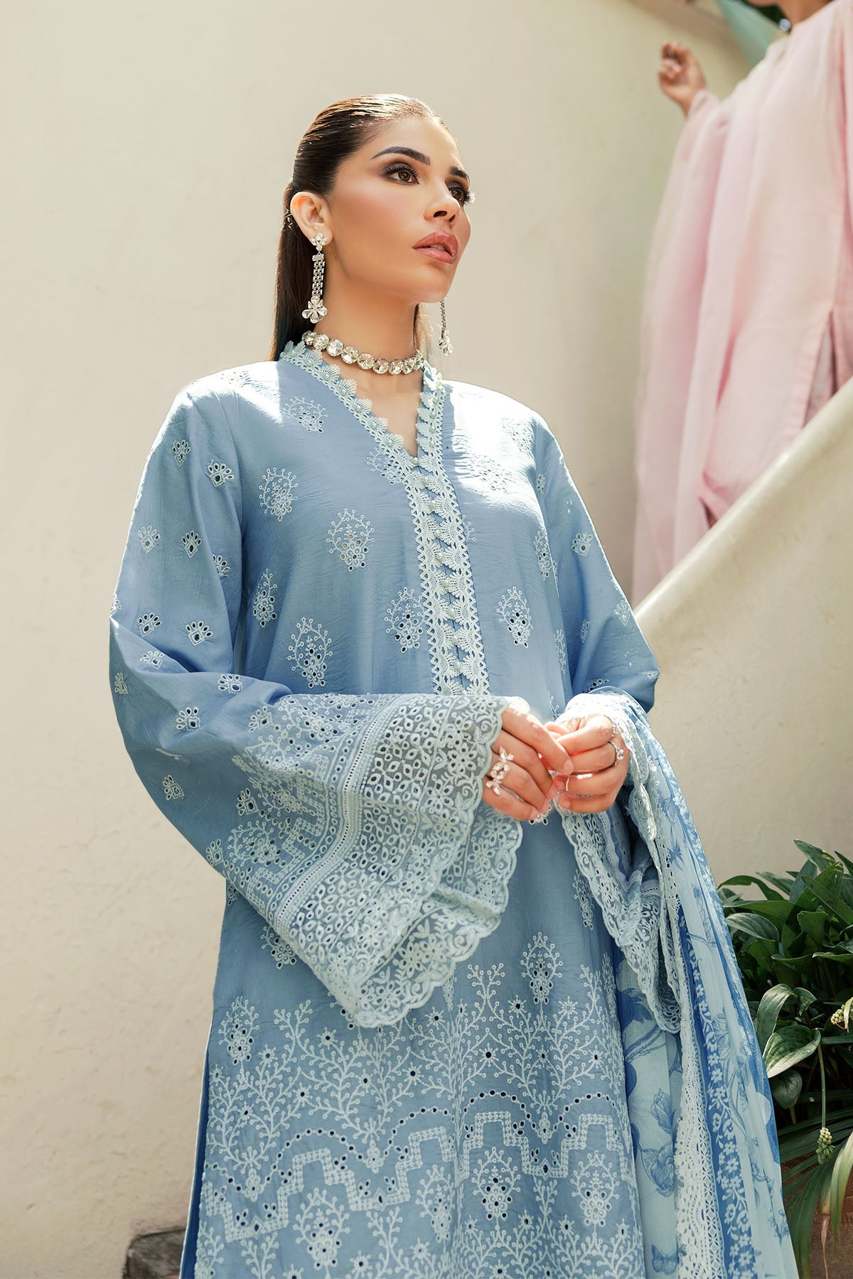 4710-MIRA EMBROIDERED LAWN UNSTITCHED