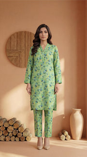 ZAR006-DIGITAL PRINTED COTTON LAWN  2 PIECE
