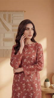 ZAR005-DIGITAL PRINTED COTTON LAWN  2 PIECE