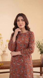 ZAR052-DIGITAL PRINTED COTTON LAWN  2 PIECE