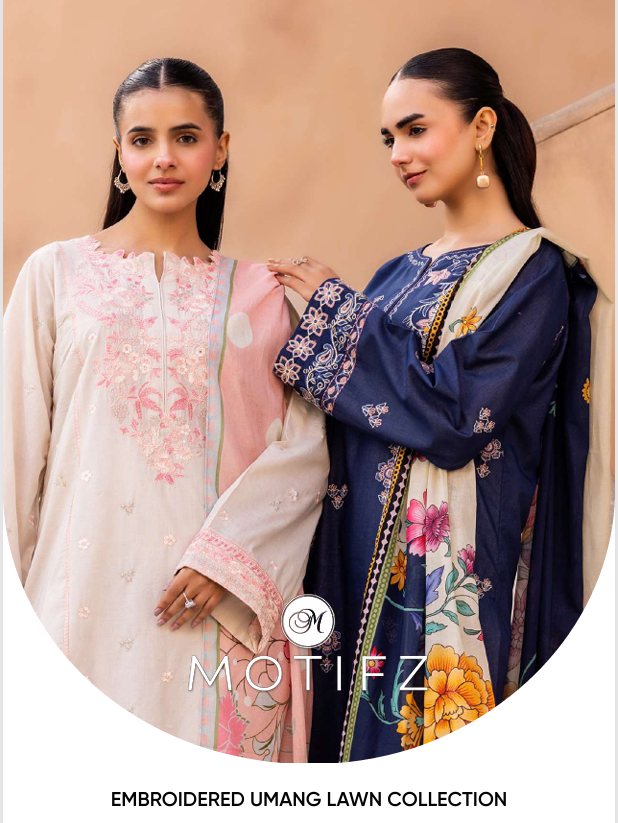 2026 MOTIFZ UMANG EMBROIDERED LAWN VOL 2