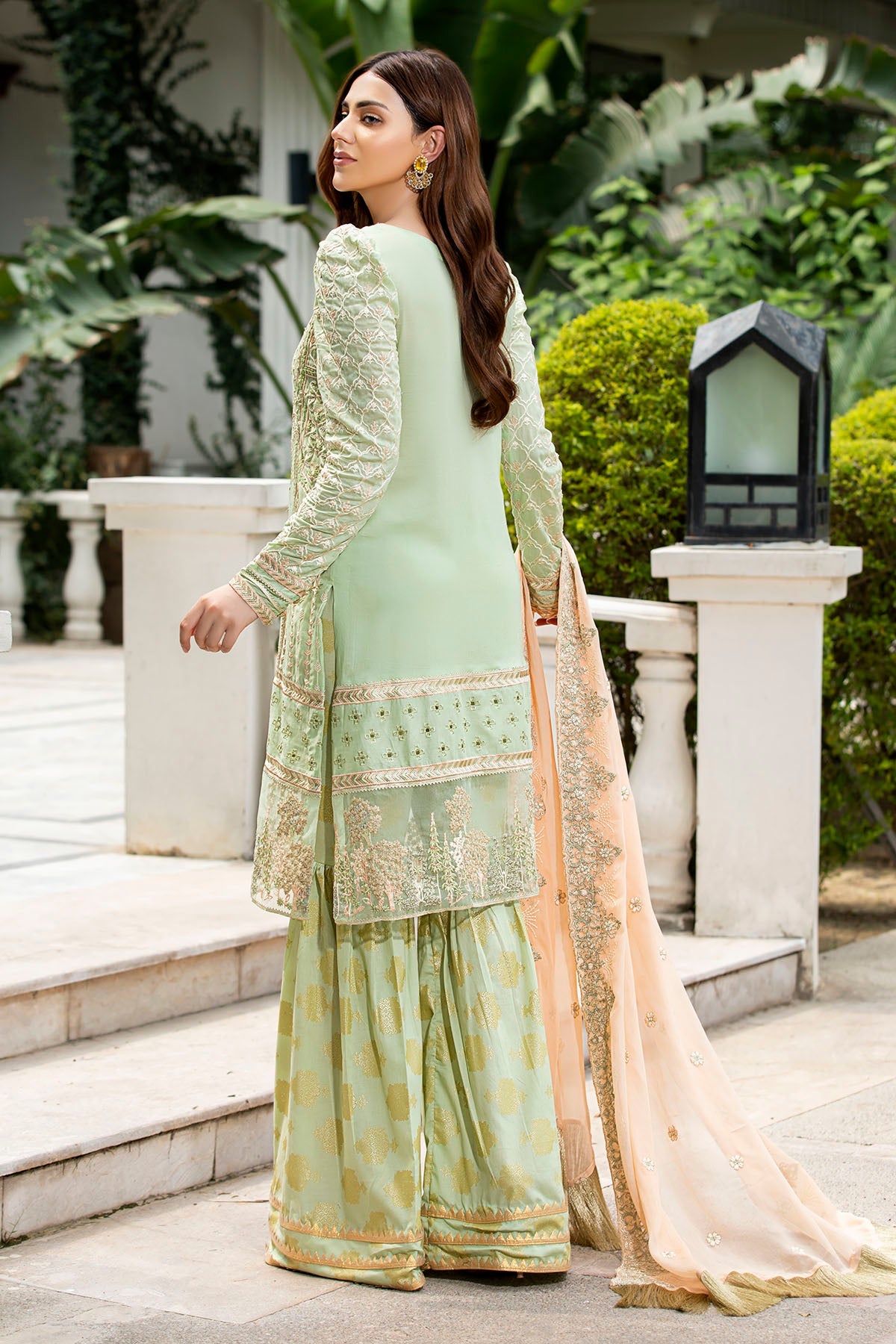 2586-GREEN-MIST EMBROIDERED LAWN UNSTITCHED