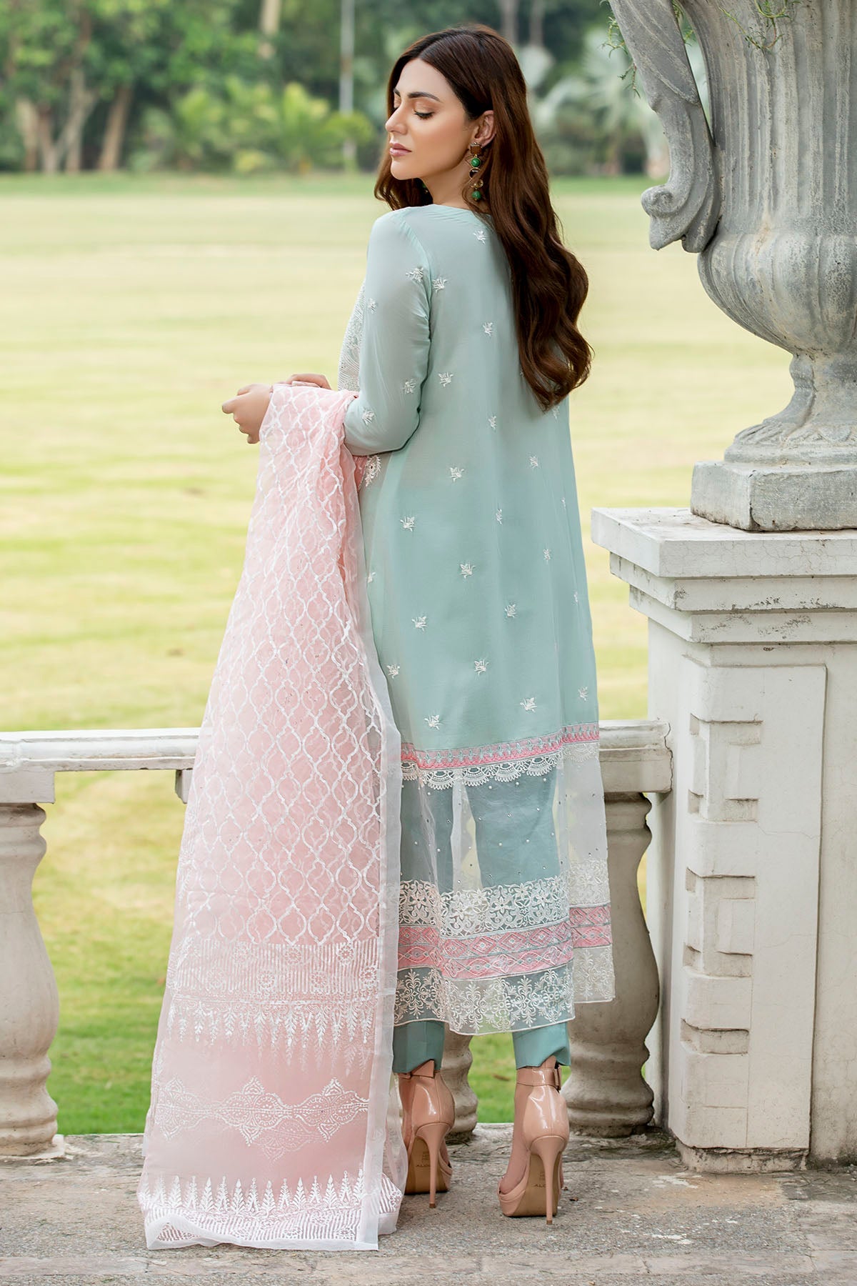 2589-AQUA-HAZE EMBROIDERED LAWN UNSTITCHED