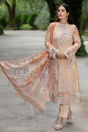 2590-SALMON EMBROIDERED LAWN UNSTITCHED