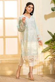 2468-LIGHT-FEROZI EMBROIDERED LAWN STITCHED