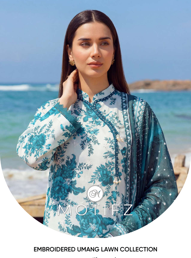 2026 MOTIFZ UMANG EMBROIDERED LAWN VOL 3