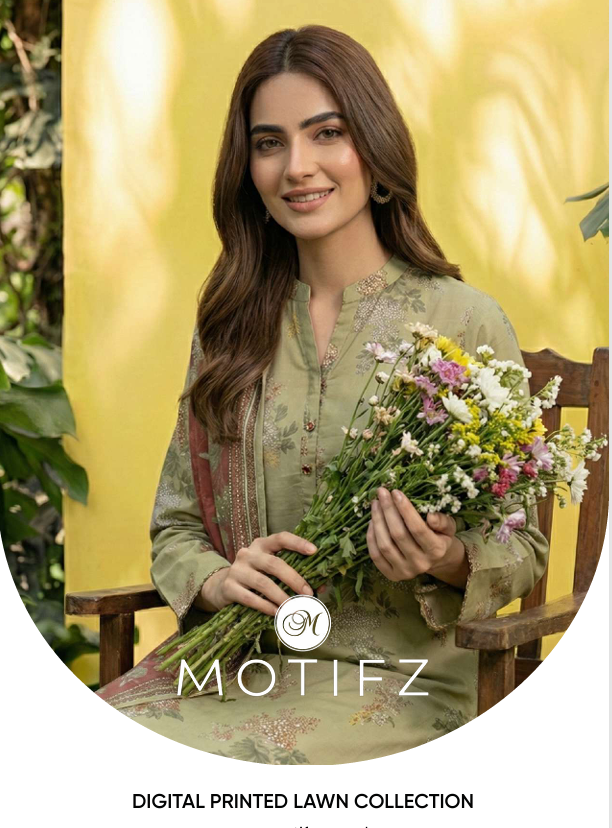 2026 MOTIFZ RANG EMBROIDERED LAWN VOL 1