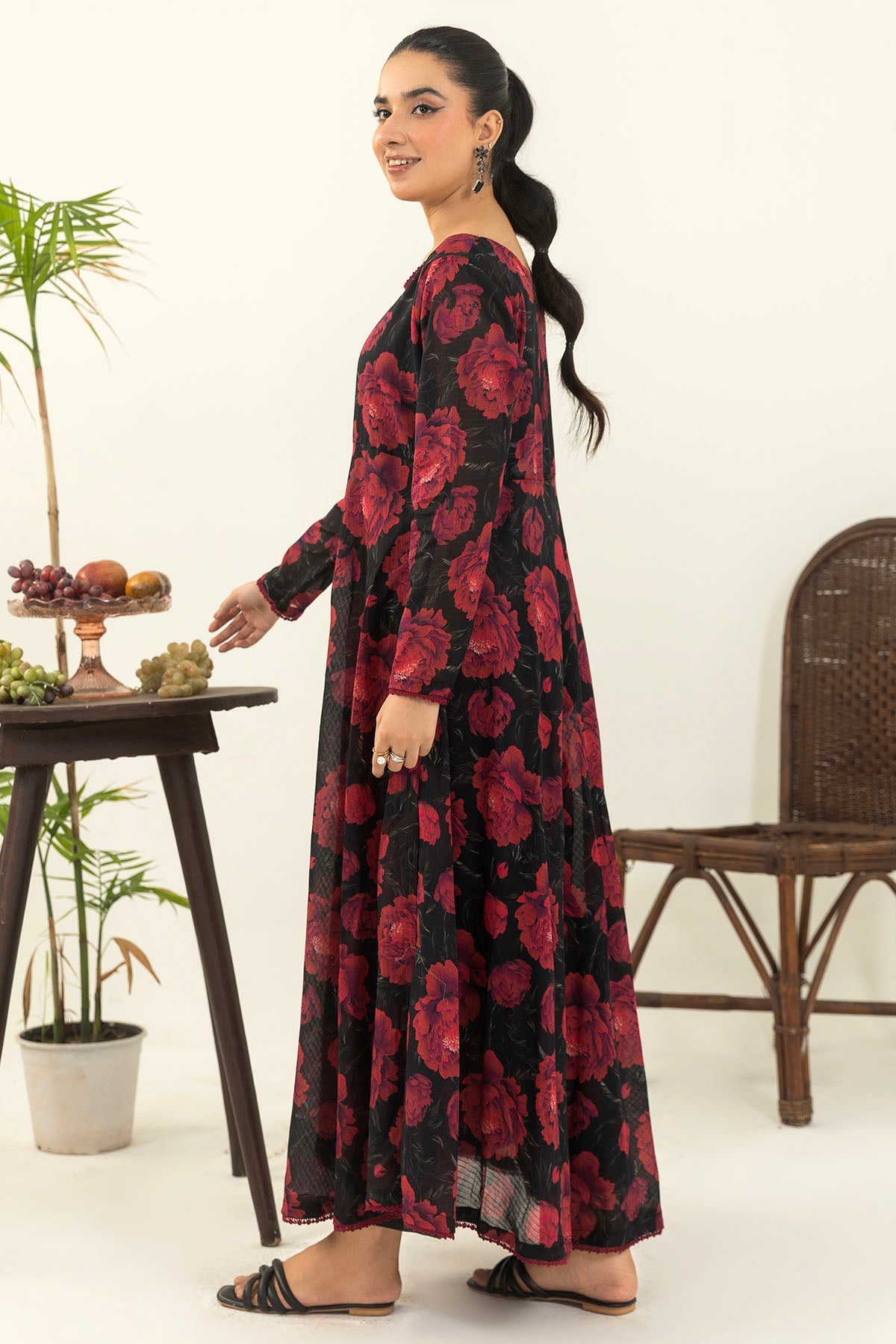 0076-AALIYA DIGITAL PRINTED LAWN UNSTITCHED