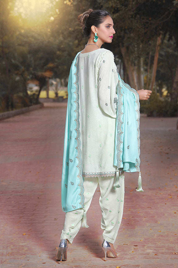 2409-FOLK-JADE EMBROIDERED KARANDI UNSTITCHED