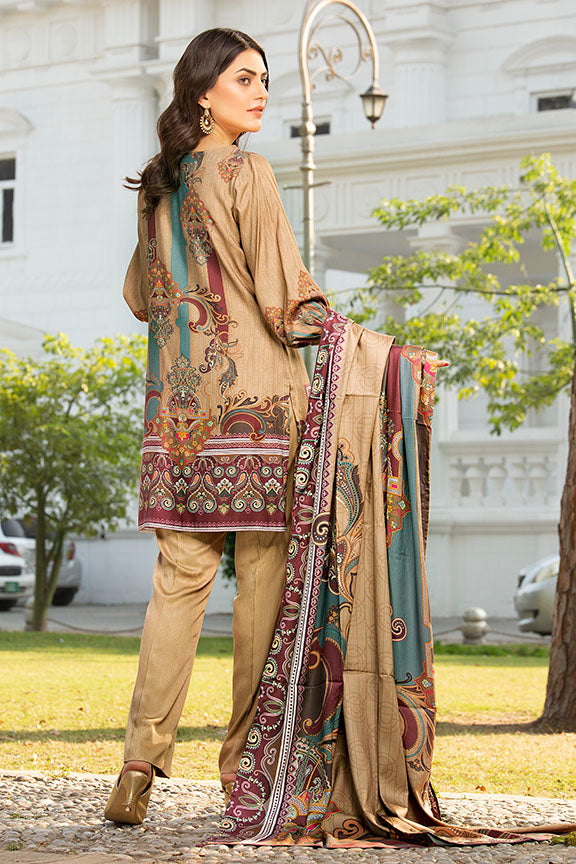 2425-CHOCO-DREAM DIGITAL PRINTED COTAIL UNSTITCHED