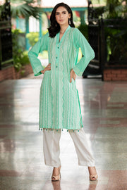 2465-AQUA-MARINE EMBROIDERED LAWN STITCHED
