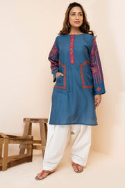 2480-ZINK-MYSTERY EMBROIDERED LAWN STITCHED