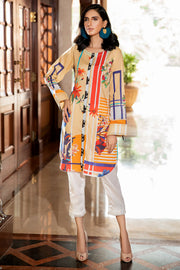 2541-BRANDY DIGITAL PRINTED LAWN STITCHED