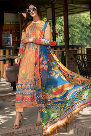 2546-CORAL DIGITAL PRINTED LAWN UNSTITCHED