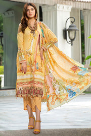 2559-PUMPKIN DIGITAL PRINTED LAWN UNSTITCHED