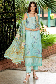 2601-CAMBRIDGE-BLUE DIGITAL PRINTED LAWN UNSTITCHED
