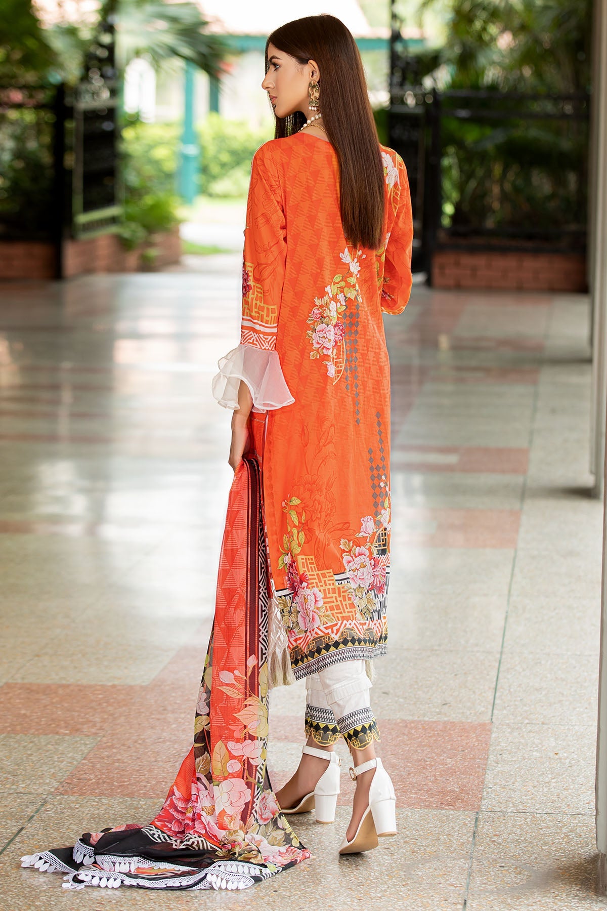 2605-FLAME DIGITAL PRINTED LAWN UNSTITCHED