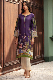 2692-MAGICAL-GARDEN DIGITAL PRINTED SILK STITCHED