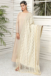 2710-PEARL-CHARM EMBROIDERED WOOL SHAWL UNSTITCHED