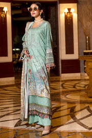 2729-GREEN-SPRING DIGITAL PRINTED COTAIL UNSTITCHED