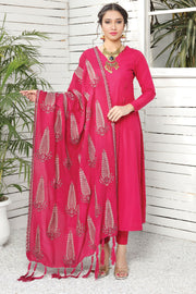2736-CLASSIC-STATEMENT EMBROIDERED WOOL SHAWL UNSTITCHED