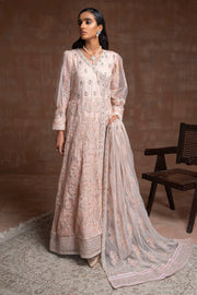 2755-RYLA-ROZE EMBROIDERED SILK NET STITCHED