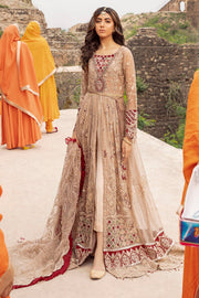 2765-RUBY-GRACE EMBROIDERED CRINKLE CHIFFON UNSTITCHED