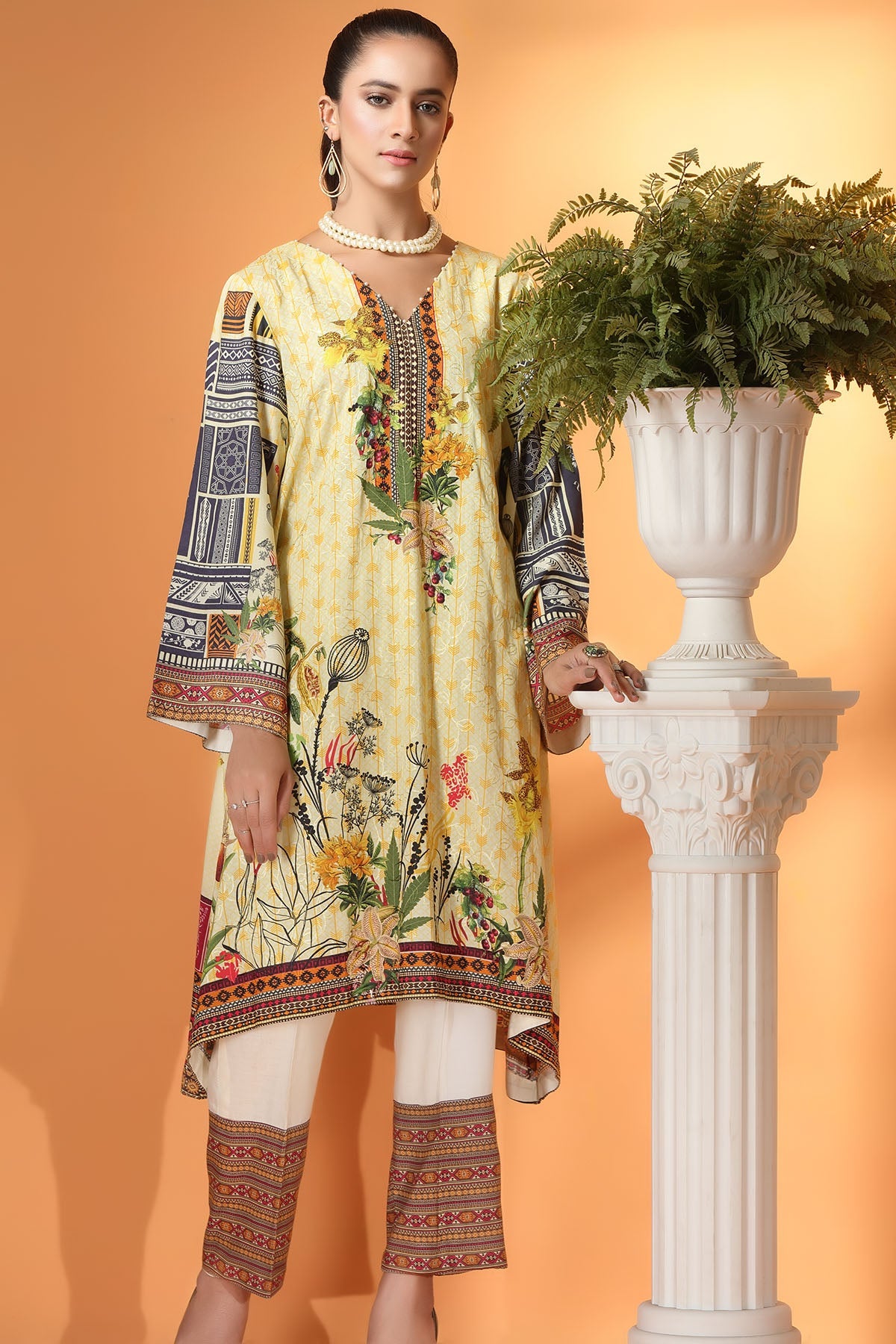 2790-PRINT-A DIGITAL PRINTED LINEN UNSTITCHED