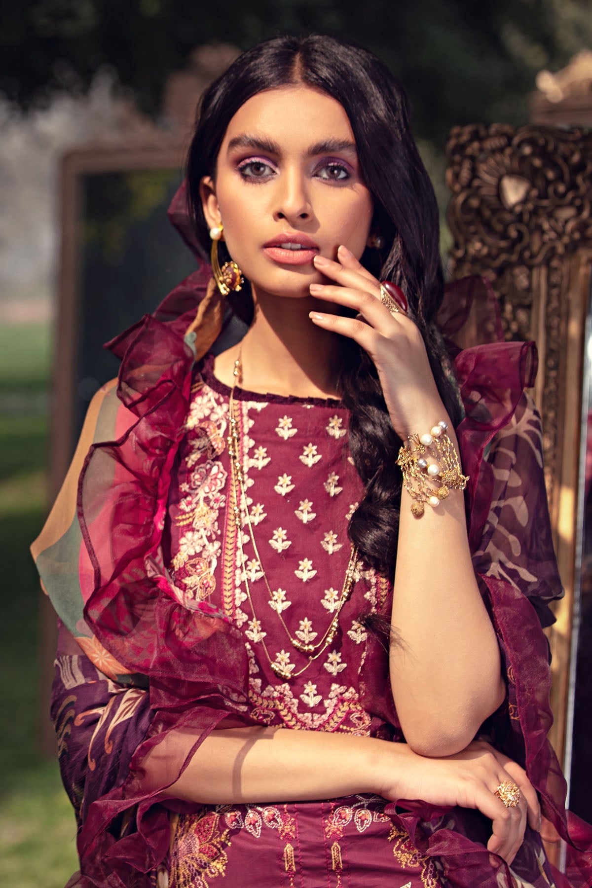 2793-DHALIA EMBROIDERED LAWN UNSTITCHED