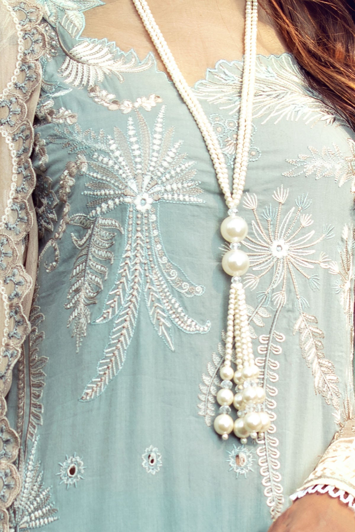 2797-TROPIC-BREEZE EMBROIDERED LAWN STITCHED