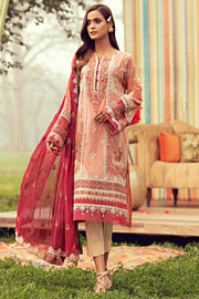 2801-CORAL-PINK EMBROIDERED LAWN UNSTITCHED