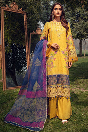 2808-CANARY EMBROIDERED LAWN UNSTITCHED